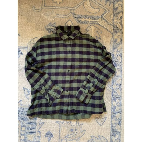 Madewell Flannel Sunday Shirt in Buffalo Check Sz XXS #MA861 - Picture 3 of 3